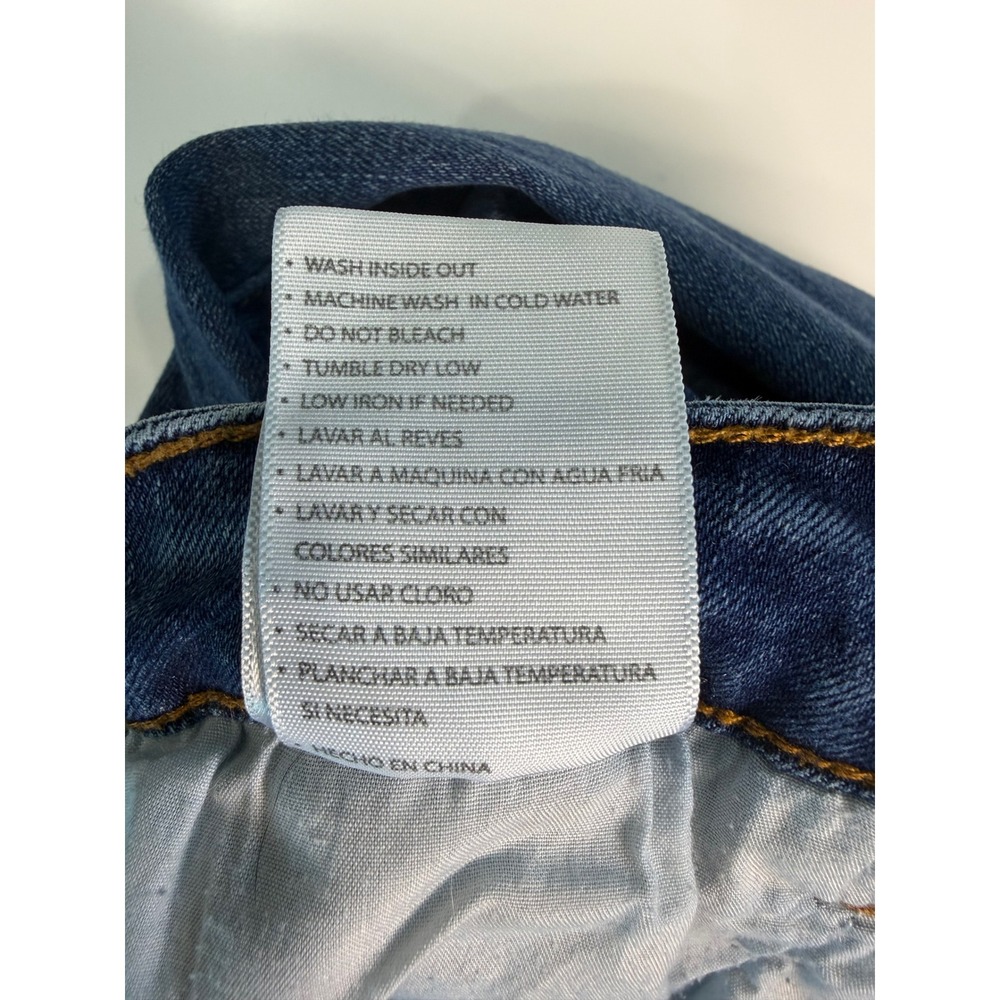 KanCan High Rise Distressed Skinny Jeans Blue Button Fly KC5109M Size 3/25 - Picture 9 of 9